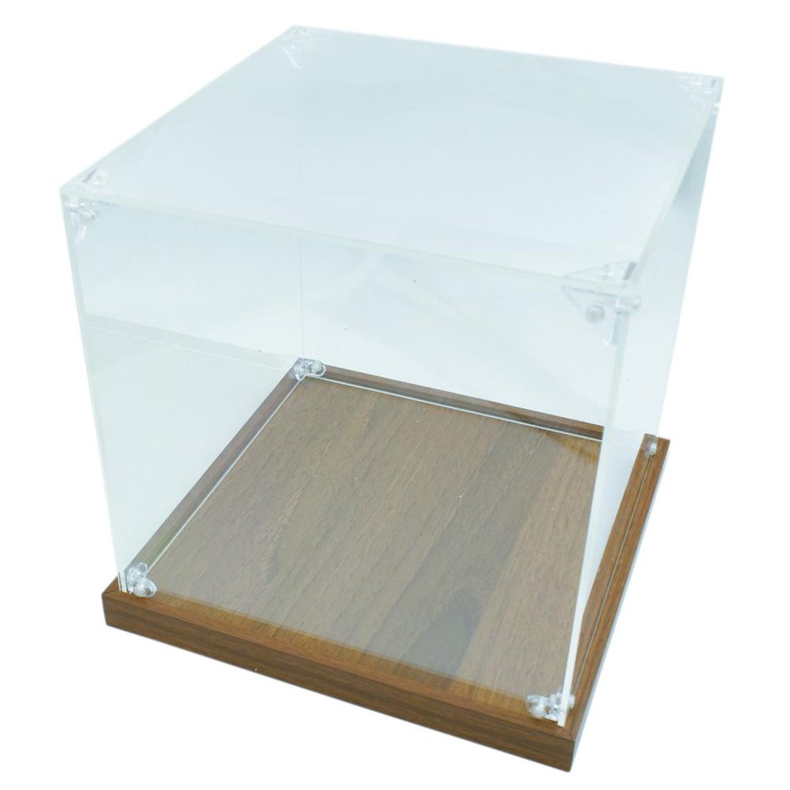 Helemt Box Layout Display Box With Wood Plate for Collectibles ,mini Helemt , Toys .size ...