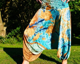 Harem Pants, Alibaba Pants, Afghani Trousers , Hippy Pants, Yoga Pants, Meditation Pants, Music Festival Clothing,Bohemian Clothing