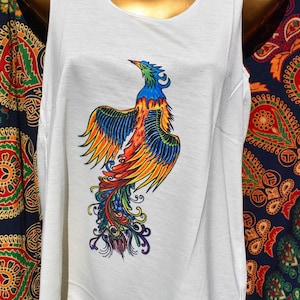 Vest tops peacocks top