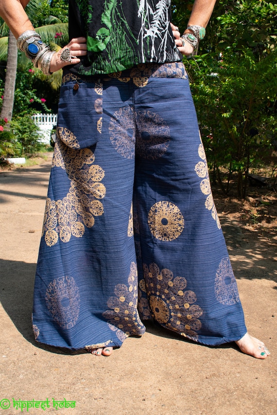 Patterned hippie best sale pants