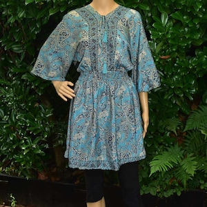 Stunning Chic Bohemian Hippy Dress Top, Blouse Tunic