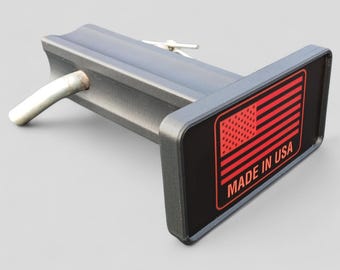 Hitch Cover (2 in) w/ Customizable & Replaceable Badge