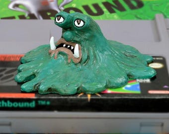 Figura de resina hecha a mano de EarthBound Master Belch: regalo para geeks de Nintendo RPG (no impresa en 3D)