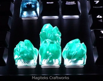 Holo Purple Crystal Peak 1 Artisan Keycap Final Fantasy Crystals ...