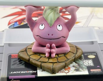 カエル 1/10スケールフィギュア - クロノ・トリガー | 未塗装 | NomNom