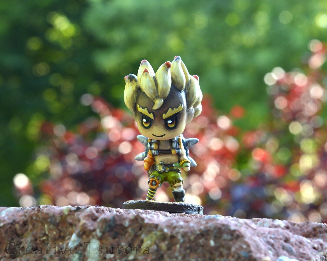 Overwatch Junkrat Chibi Figure Tiny Limited Sculpture Collectible Small Batch Figurine Christmas Birthday Geek Gifts Etsy Canada