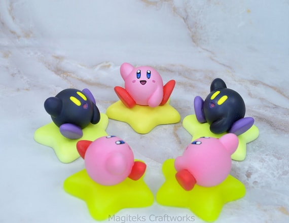 Kirby and Star Figure Glow in the Dark Pink & Dark Kirby Collectible  Limited Small Batch Kirbo Sculpture Nintendo Christmas Geek Gifts - Etsy