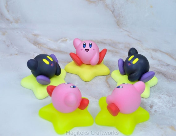 Kirby and Star Figure Glow in the Dark Pink & Dark Kirby Collectible  Limited Small Batch Kirbo Sculpture Nintendo Christmas Geek Gifts - Etsy