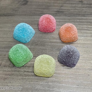 Gumdrop Candy 1 Artisan Keycap || Colorful Resin Mechanical Keycaps afbeelding 3