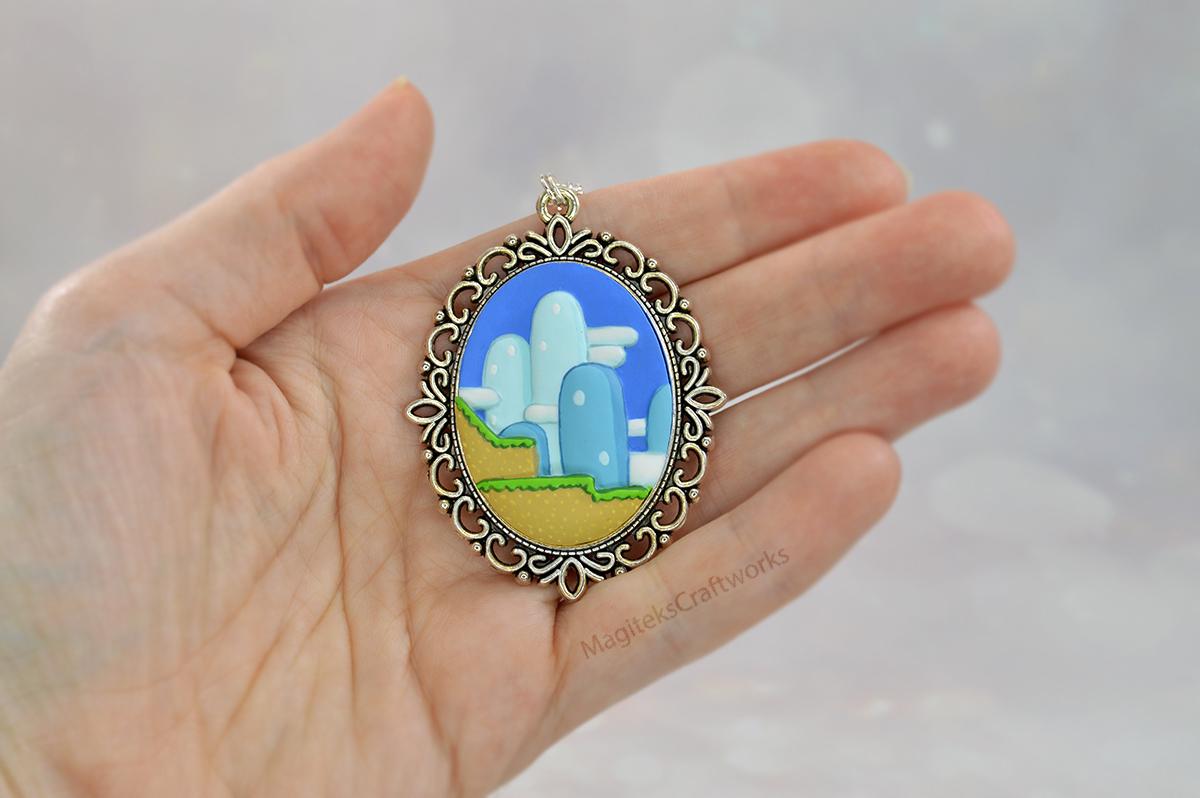 Yoshi Pendant - Etsy
