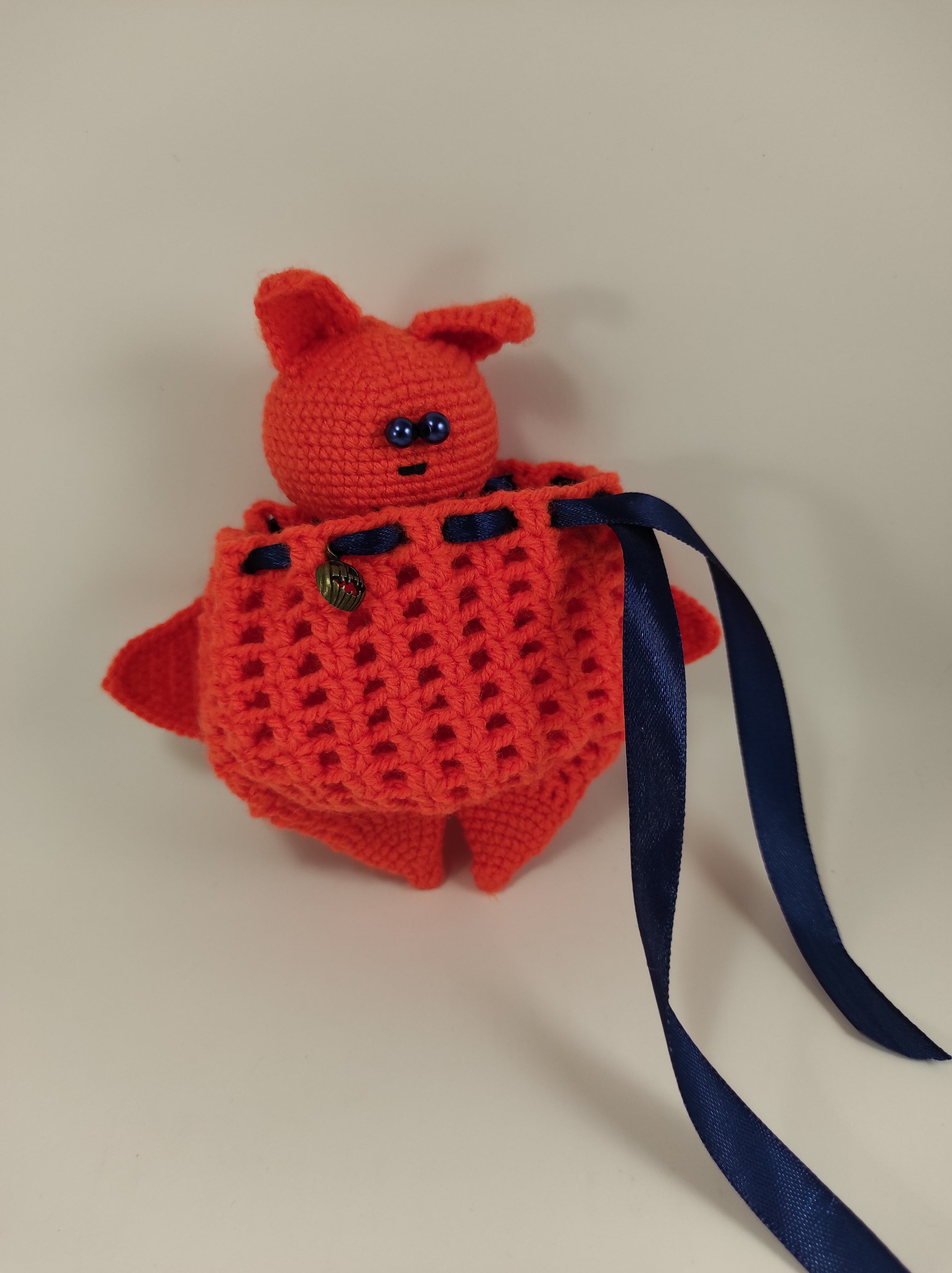 Easy crochet pattern bat bag amigurumi trick or treat bag pdf Etsy