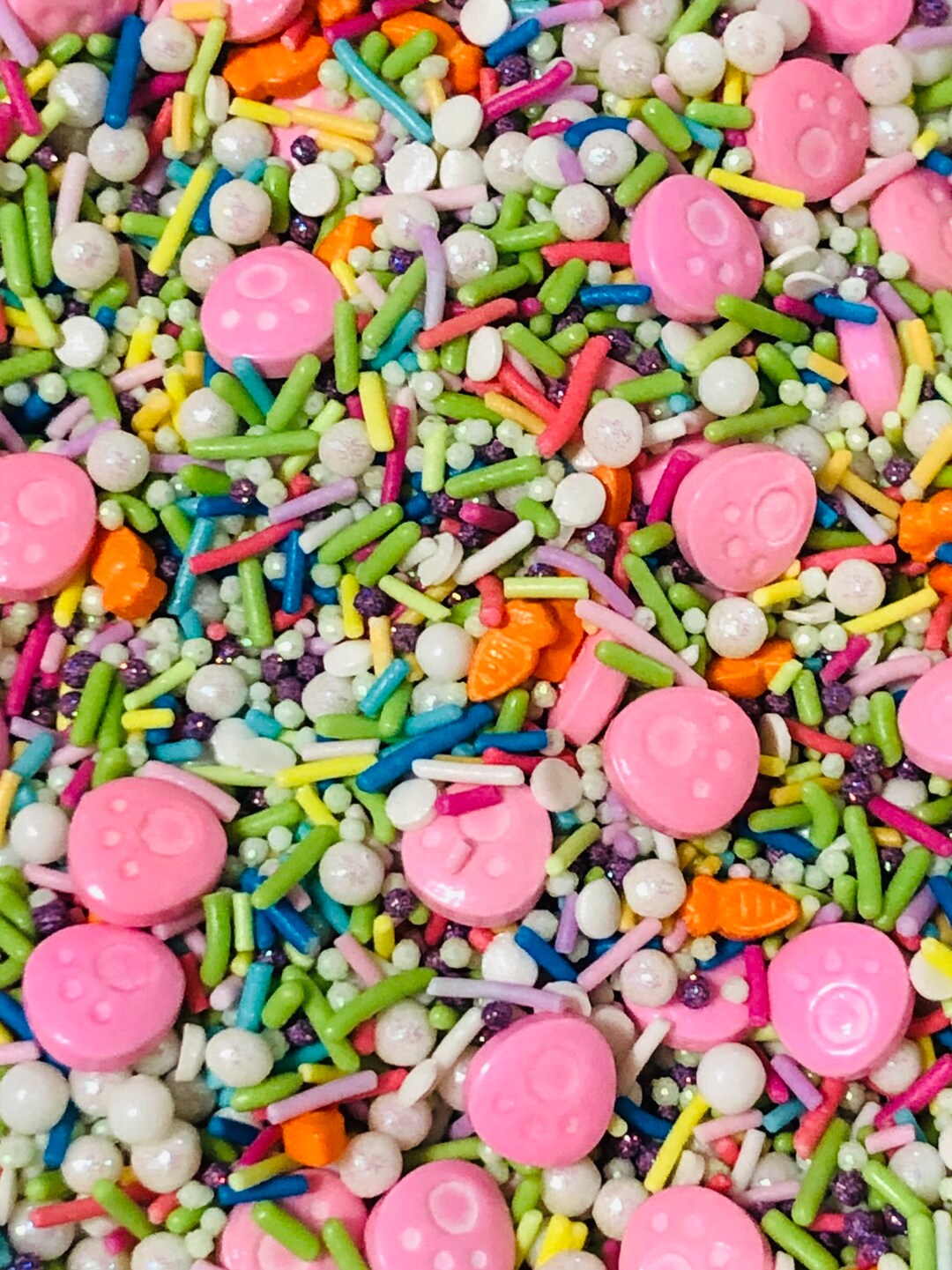 Bunny Tracks Easter Sprinkle Mix Etsy