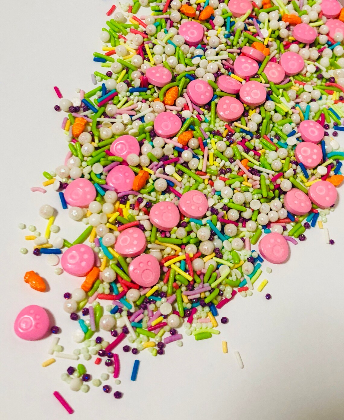 Bunny Tracks Easter Sprinkle Mix Etsy