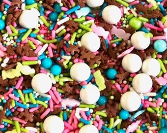 Gingerbread Candy Man Sprinkle Mix