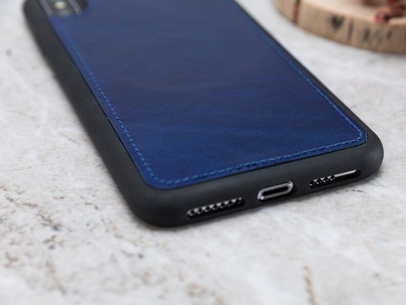 Handmade iPhone XS Max Case. Genuine Leather iPhone XS Max Case Magnetic Detachable Wallet With Card Slots iPhone XS Max Leather Cover
