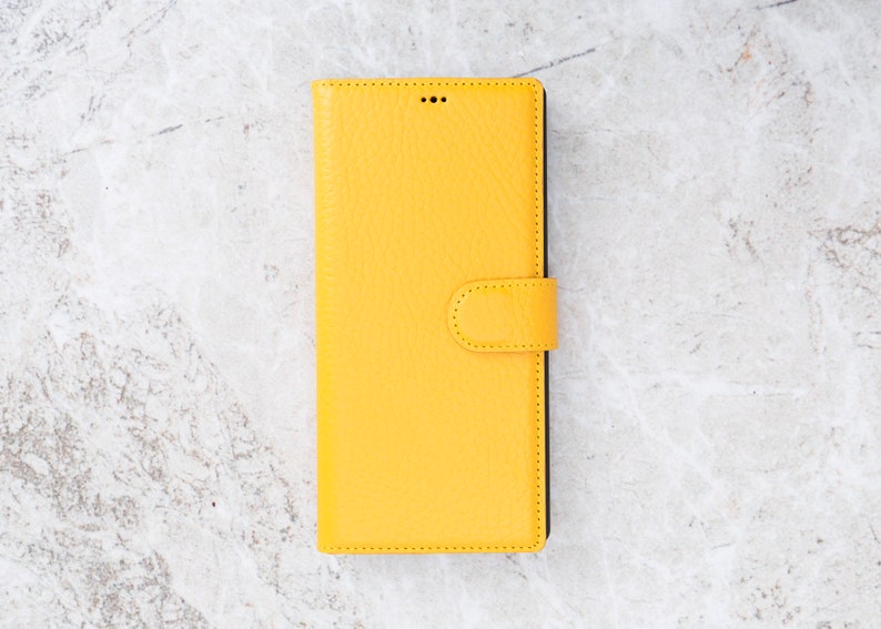 Magnetic Detachable Note 10 Plus Wallet With Card Slots Note 10 Plus Leather Cover. Genuine Leather Samsung Note 10 Plus Case