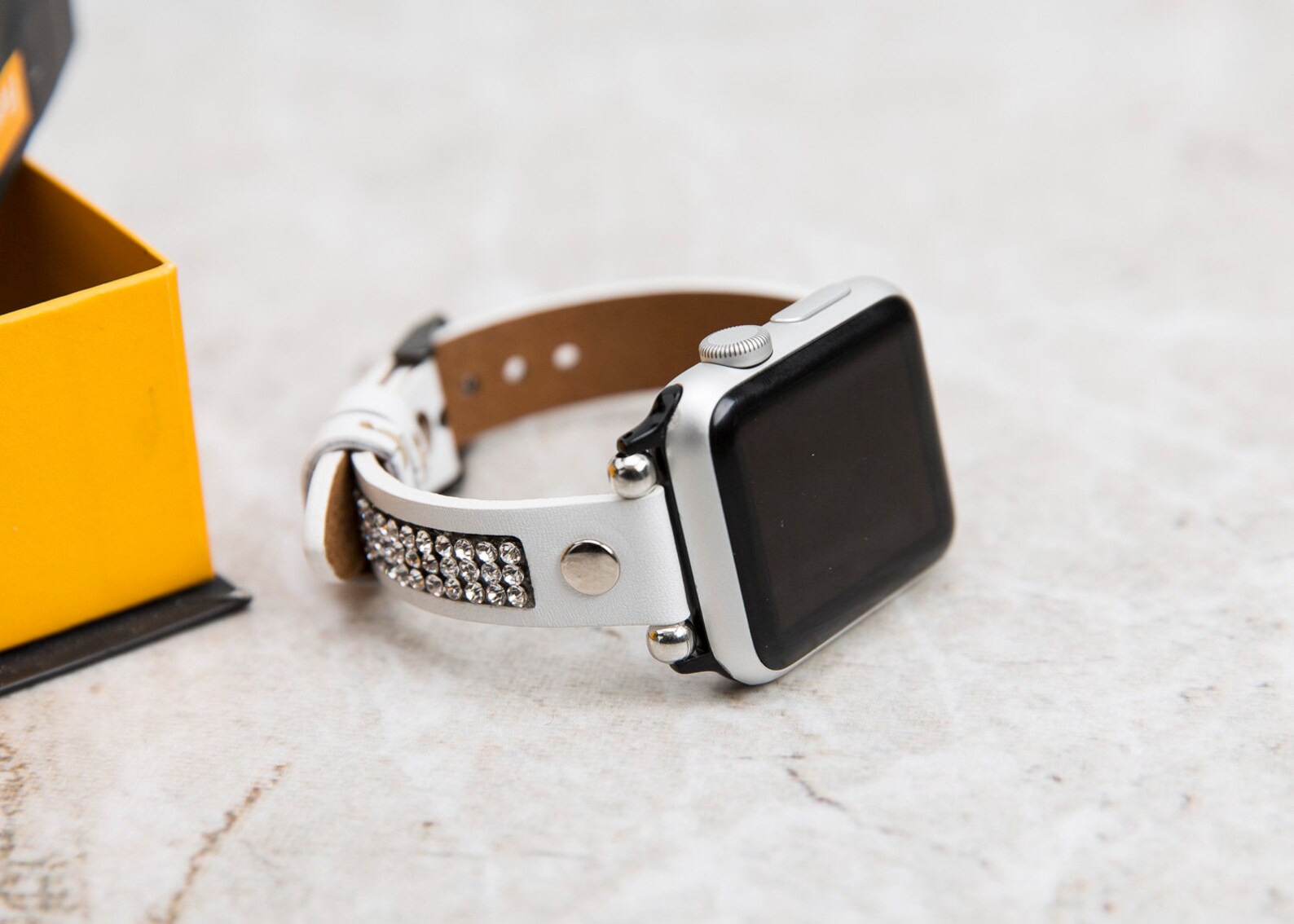 White Apple Watch Band 38mm 40mm 42mm 44mm for Apple Watch | Etsy