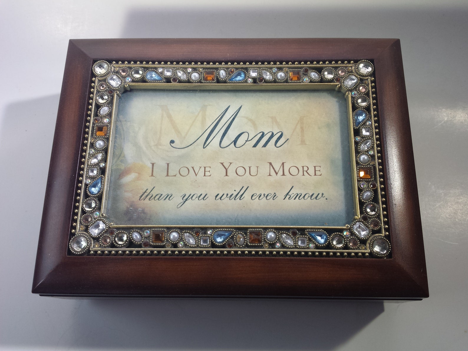 Musical Just for Mom Jewelry Box Etsy