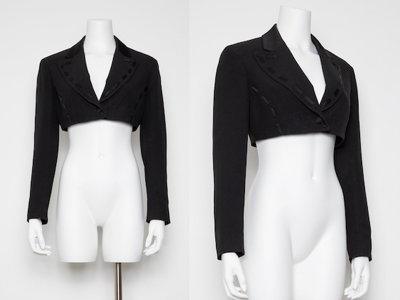 Moschino Cheap & Chic Cropped Blazer