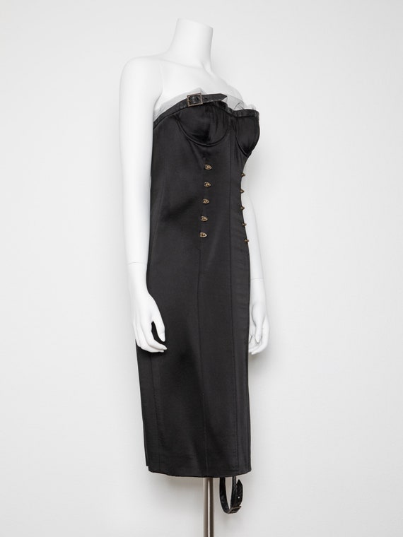 Vintage Archival Dior Corset Bustier Dress - image 3