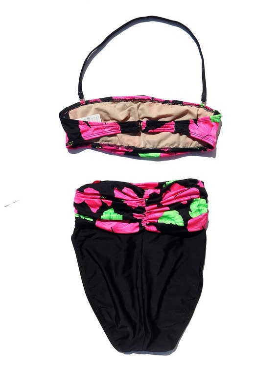 1991 Vintage Deadstock La Blanca Bandeau Bikini with … - Gem