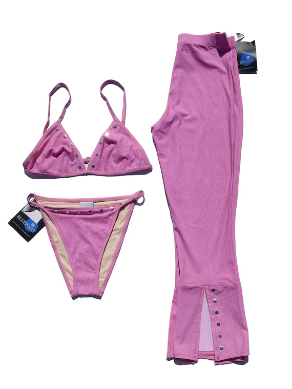 Y2K Vintage 3 Piece Swim Set