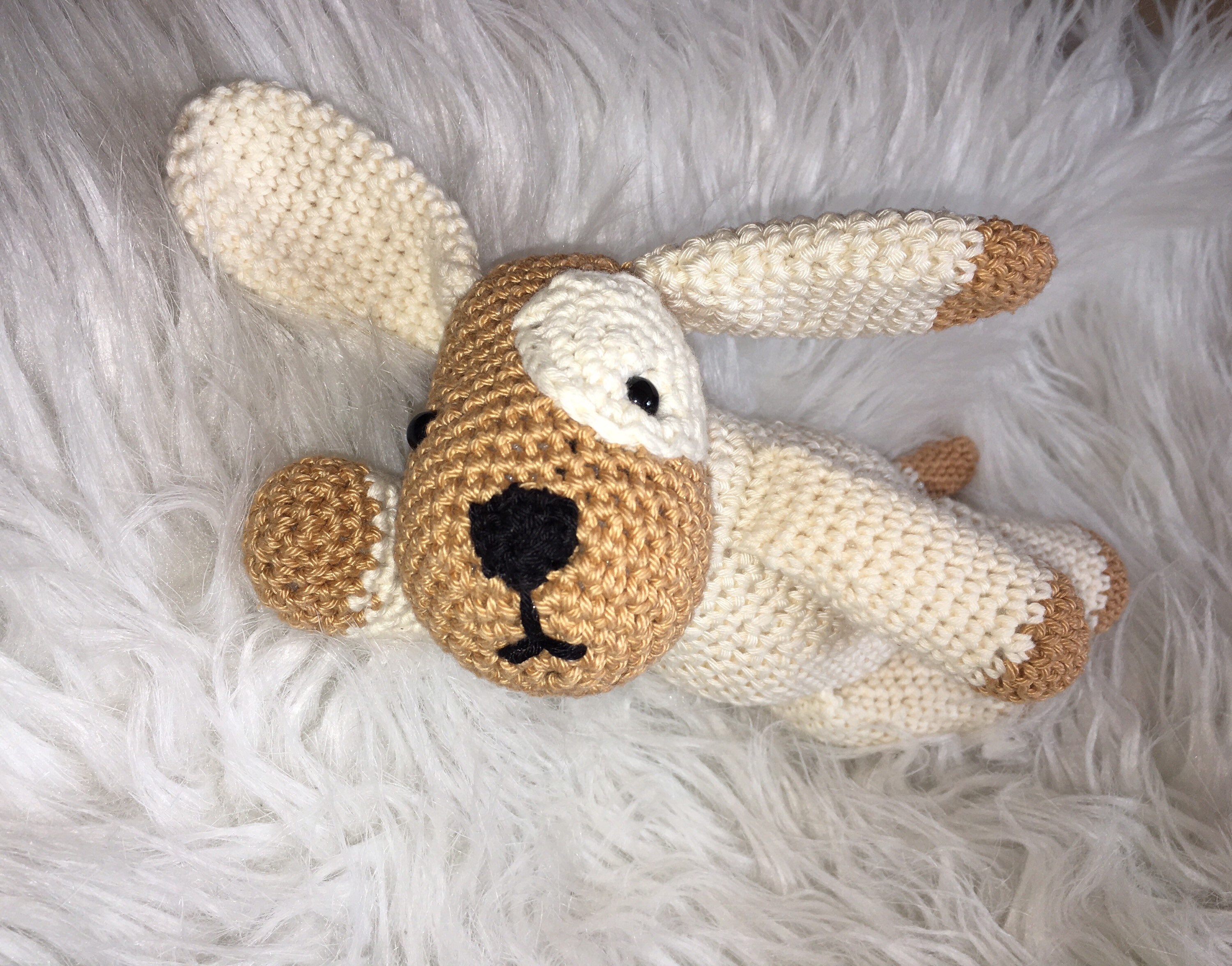 Dog crocheted with floppy ears Etsy
