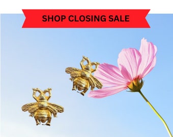 Bee Knaufs INVENTORY SALE, Insekten ziehen, Schubladengriff, Käfer Knäufe, Bienen halten Möbel, Schrauben ein, so dass keine Schrauben geschnitten werden müssen