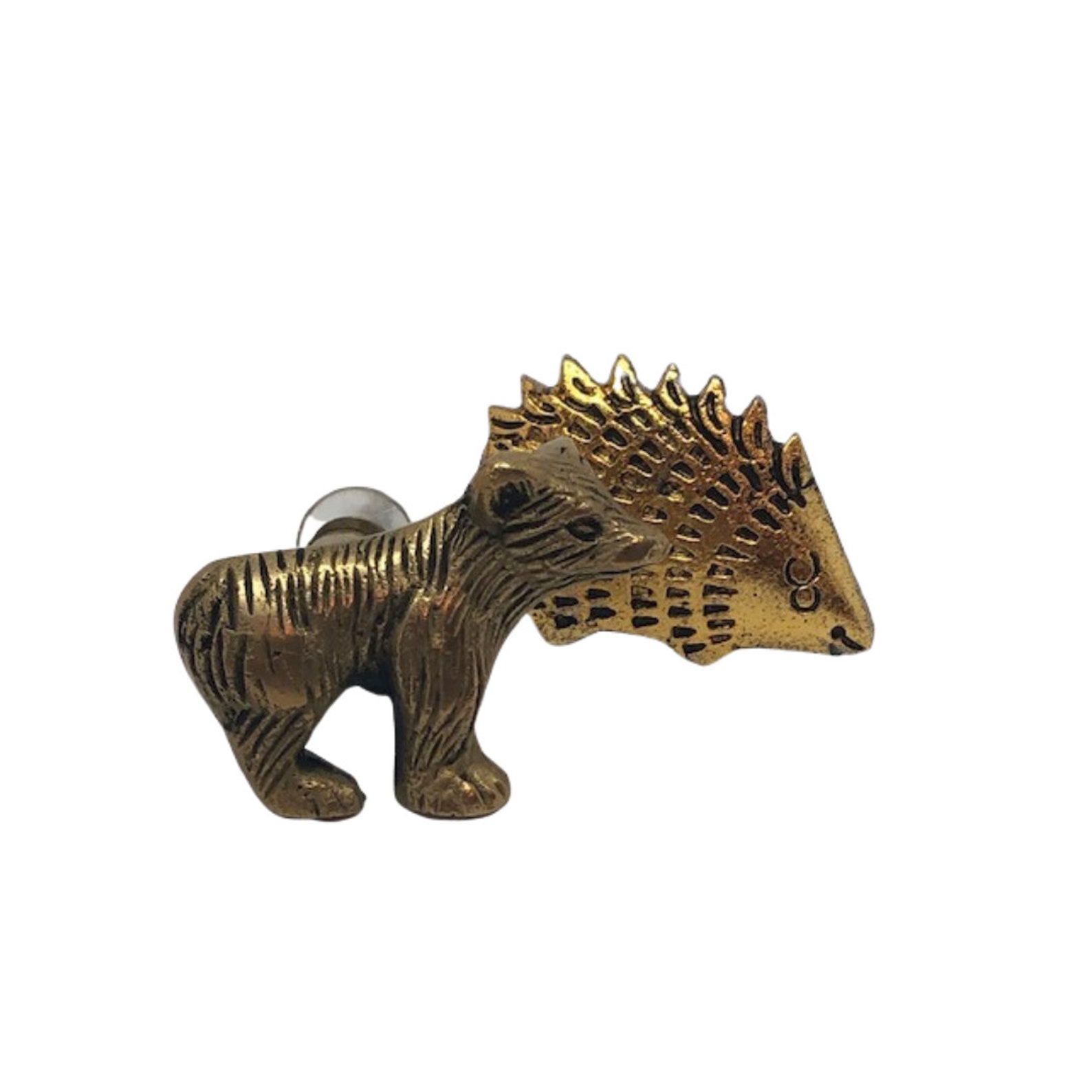 Bear Knob Animal Knob Drawer knobs Drawer Knobs and Pulls Etsy