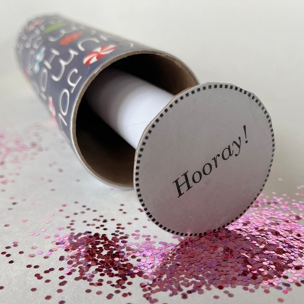 Glitter Bomb Card Etsy