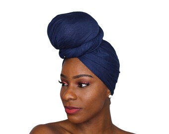 Solid Headwrap Royal Blue