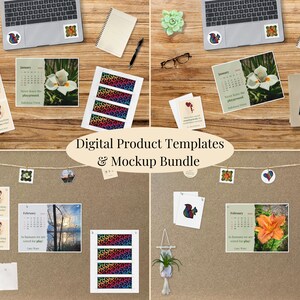 Digital Product Template & Mockup Bundle