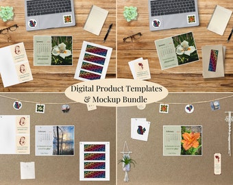 Digital Product Template & Mockup Bundle