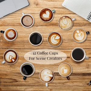 Coffee Cups for Mockup Scenes