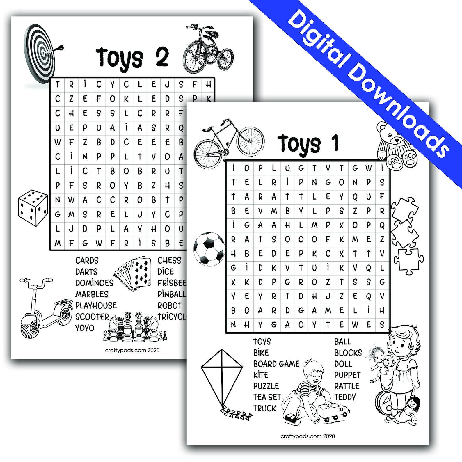 11-printable-word-search-activity-pages-for-kids-themes-3-etsy-uk