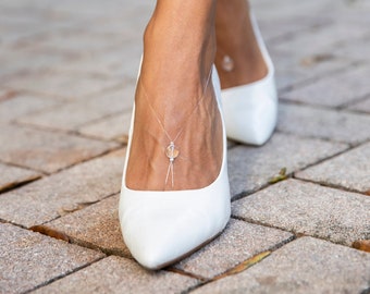 Pedi Gems Luxury Foot Jewelry - Clear