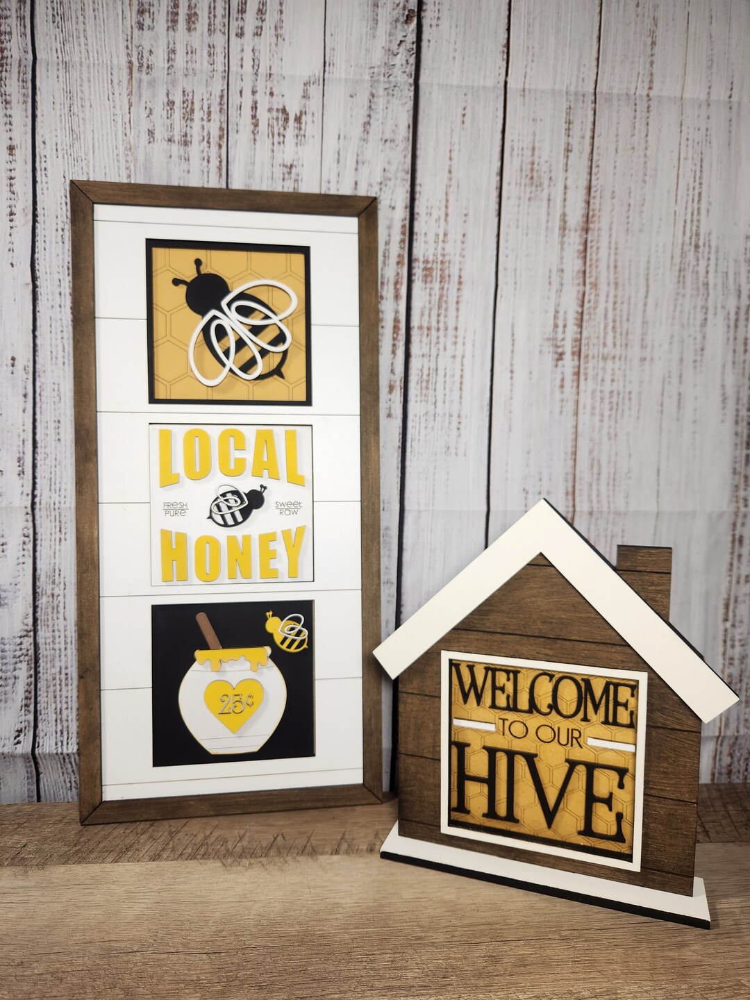 Bee Ladder Tiles | Interchangeable Tiles | Farmhouse Tiles | Ladder ...