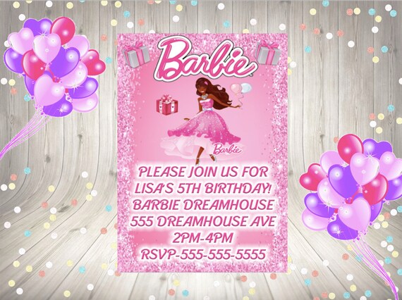 african american barbie party supplies