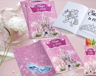 Custom Princess Coloring Book