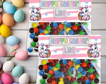 Easter Treat Bag Topper, Easter cookie bag TOPPERS, Treat Bag Topper Printable, Easter Treat Bags, Bunny Chick Tag, Bag Toppers Printable