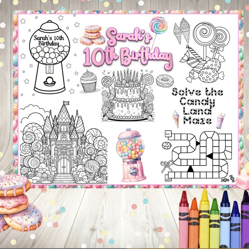 Candyland Decorations - Etsy