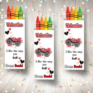 Valentine Crayons