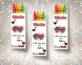 Valentine Crayons