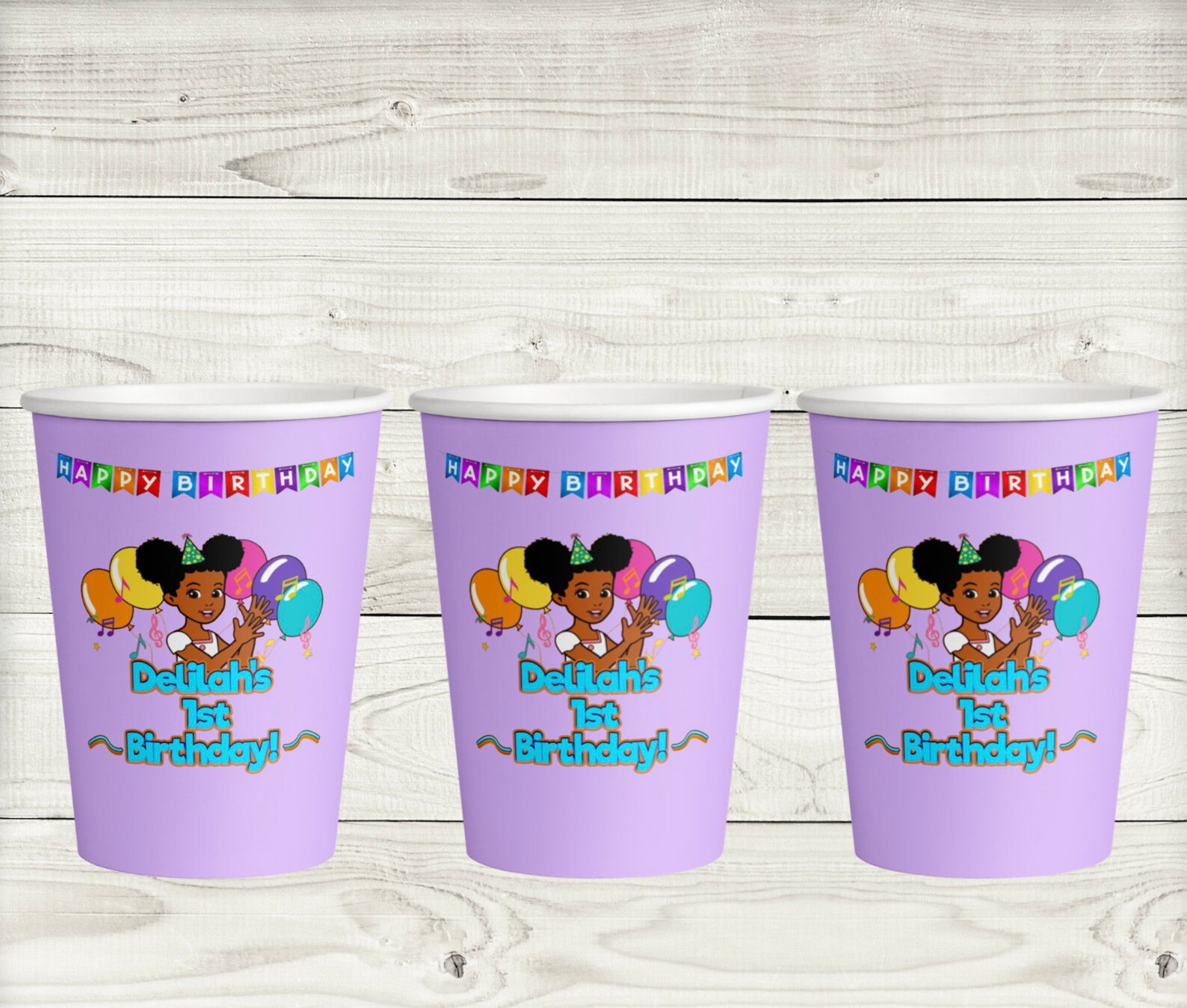 Gracie's Corner Birthday Party Personalized Party Cups Etsy