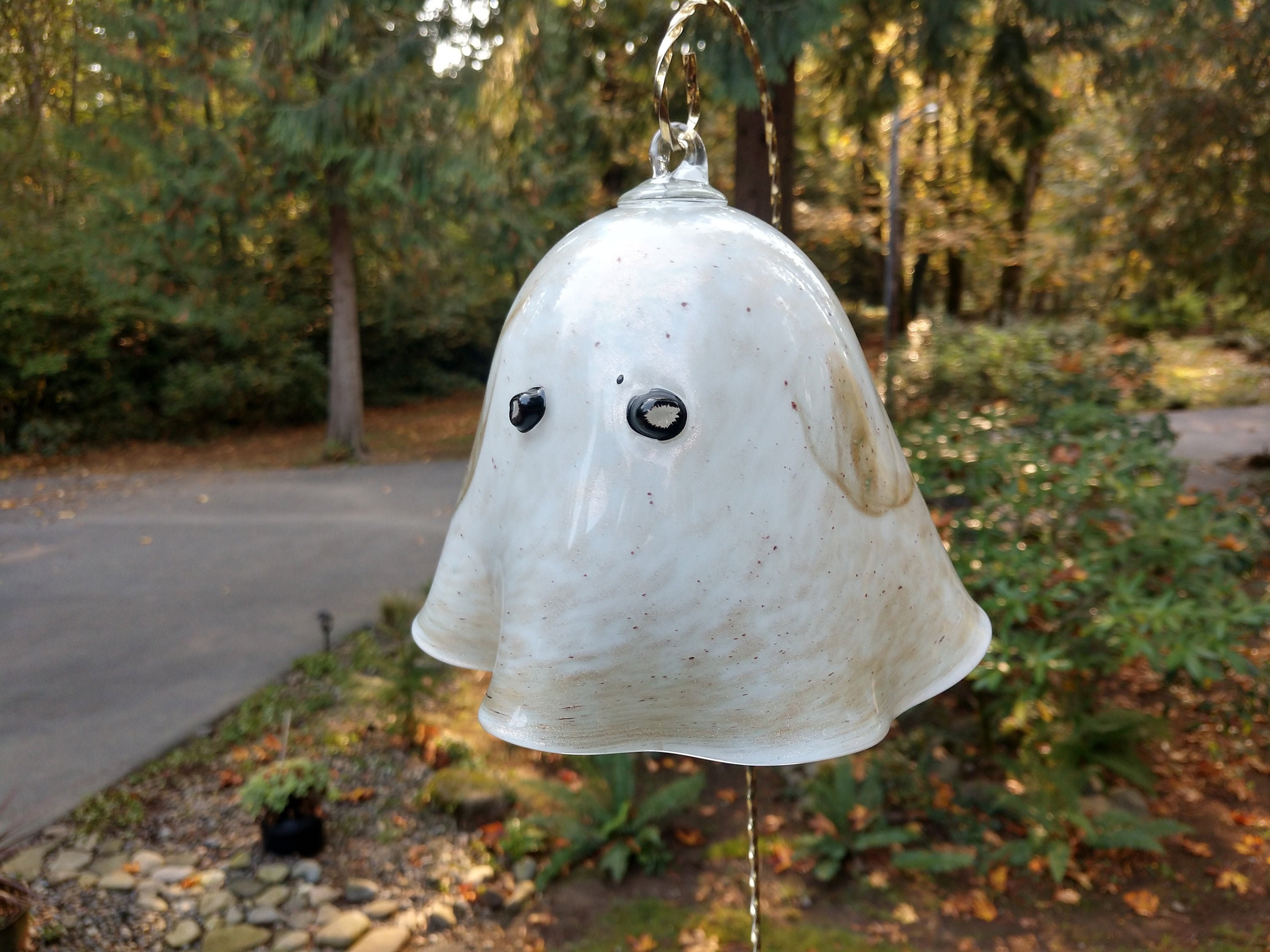 Handblown Glass Spooky Ghost | Etsy