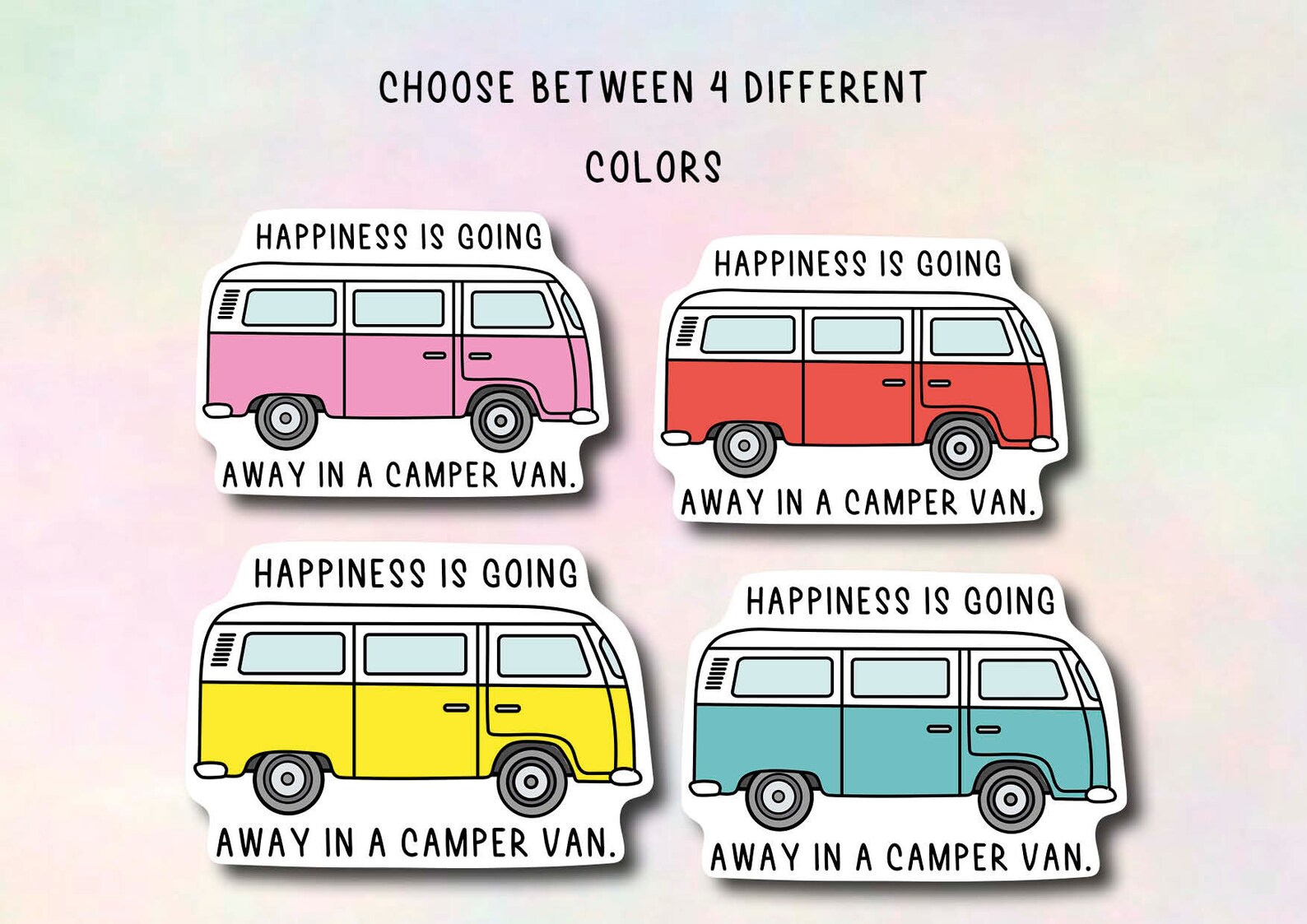 Autocollant Van Life Autocollant de campingcar Van Life Etsy