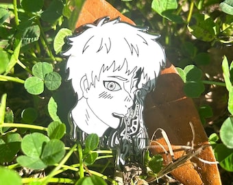 Épingle sans tête en émail Hikaru (inspiration Summer Died)