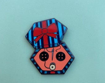 The Gift Enamel Pin (Coraline Inspired)