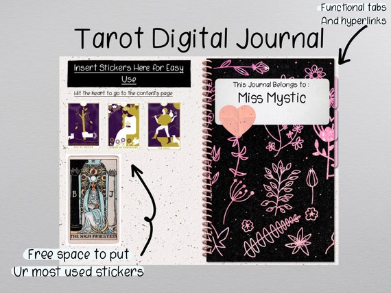 Tarot Planner FREE Sample Pages