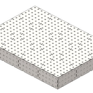 3x4 Welding Fixture Table Laser Cut File, DXF, Cut File